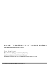 Gigabyte GA-8SIMLFS User manual