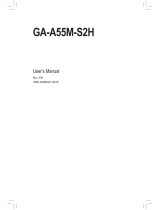 Gigabyte GA-A55-S3P User manual