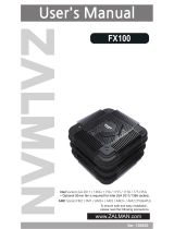 ZALMAN FX100 User manual