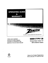 Zenith Sentry 2 Series Operating Manual & Warranty