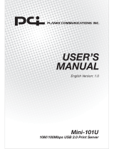 Planex Mini-101U User manual