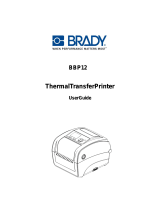 Brady BBP12 User manual