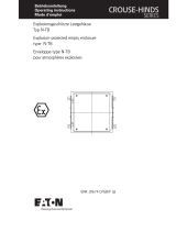 Eaton Crouse-hinds series Operating Instructions Manual