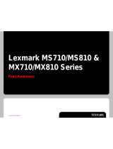 Lexmark MX810 Series Quick Manual