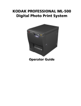Kodak Professional  ML-500 Owner's manual