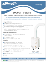 AllerAir 5000W - Vocarb User manual