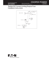 Eaton Tandem ELF Current-Limiting Dropout Fuse Installation Instructions Manual
