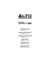 Alto ZMX 164 FX USB Quick start guide