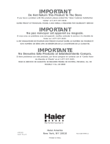 Haier HDB18EB - 05-04 User manual