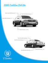 Cadillac 2000 DeVille User manual