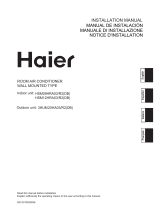 Haier 3HUM20HA03/R2(DB) Installation guide