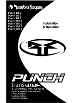 Car audio systems Punch 120.2 Specification