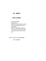 Gigabyte GA - 586ATX User manual