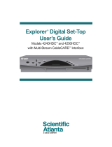 Scientific Atlanta 4240HDCTM User manual