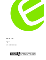 Elma 1392 User manual