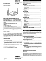 Sanyo CLT-586X User manual