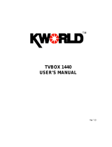 KWorld 1440 User manual