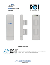 Ubiquiti Networks NanoStation5 User manual