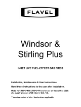Flavel Windsor Plus Installation, Maintenance & User Instructions