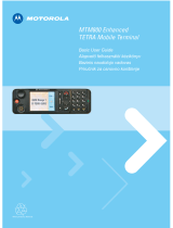 Motorola TETRA MTM800 Basic User's Manual