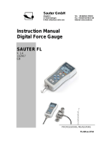 sauter FL Series User manual