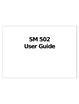 Salora SM 502 User manual