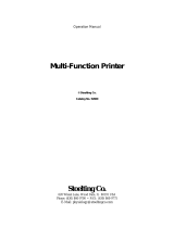 Stoelting 52600 Operating instructions