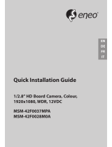 Eneo MSM-42F0037MPA Quick Installation Manual
