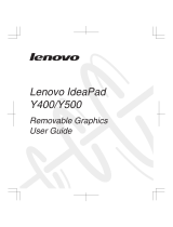 Lenovo IdeaPad Y500 User manual