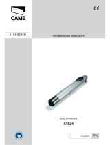 CAME AMICO Series A1824 Installation guide