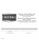 Maytag MEDB800VQ - R BravosR Steam Electric Dryer User guide