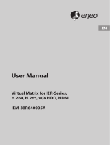 Eneo IEM-38R640005A User manual