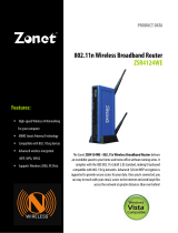 Zonet ZSR4124WE Leaflet