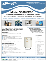 AllerAir Air Filter 5000 EXEC User manual