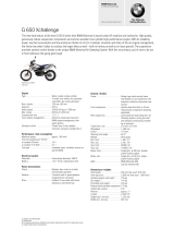 BMW G 650 XCHALLENGE Datasheet