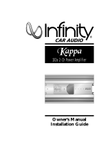 Infinity Kappa KA102A Owner's Manual & Installation Manual