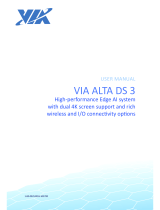VIA Technologies ALTA DS 3 User manual
