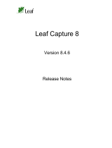 Kodak Leaf Capture 8 8.4.6 Release note