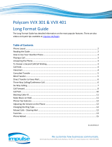 Polycom VVX 301 Long Format Manual