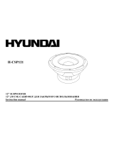 Hyundai H-CSP121 User manual
