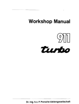 Porsche 911 TURBO Workshop Manual