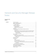 Juniper NETWORK AND SECURITY MANAGER Release note