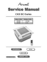 Airwell GCD 036 DCR User manual