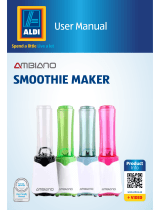 ALDI ABC-015-3N - SMOOTHIE MAKER User manual