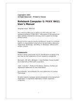 Gigabyte G-MAX N411 User manual