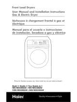 Haier CHDE5000AW User Manual and Installation Instructions