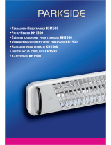 Parkside KH 1500 PATIO-HEATER User manual