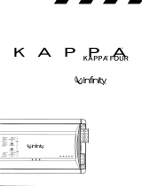Infinity KAPPA four User manual