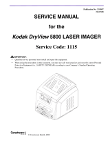 Kodak Dryview 5800 User manual