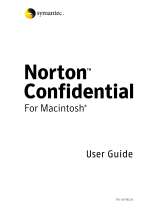 Symantec Norton Confidential User manual